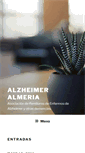 Mobile Screenshot of alzheimeralmeria.org
